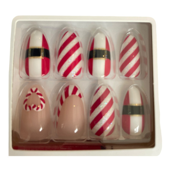 Kiss Voguish Fantasy Press on Holiday Nails Bundle of Six Sets - Picture 6 of 10